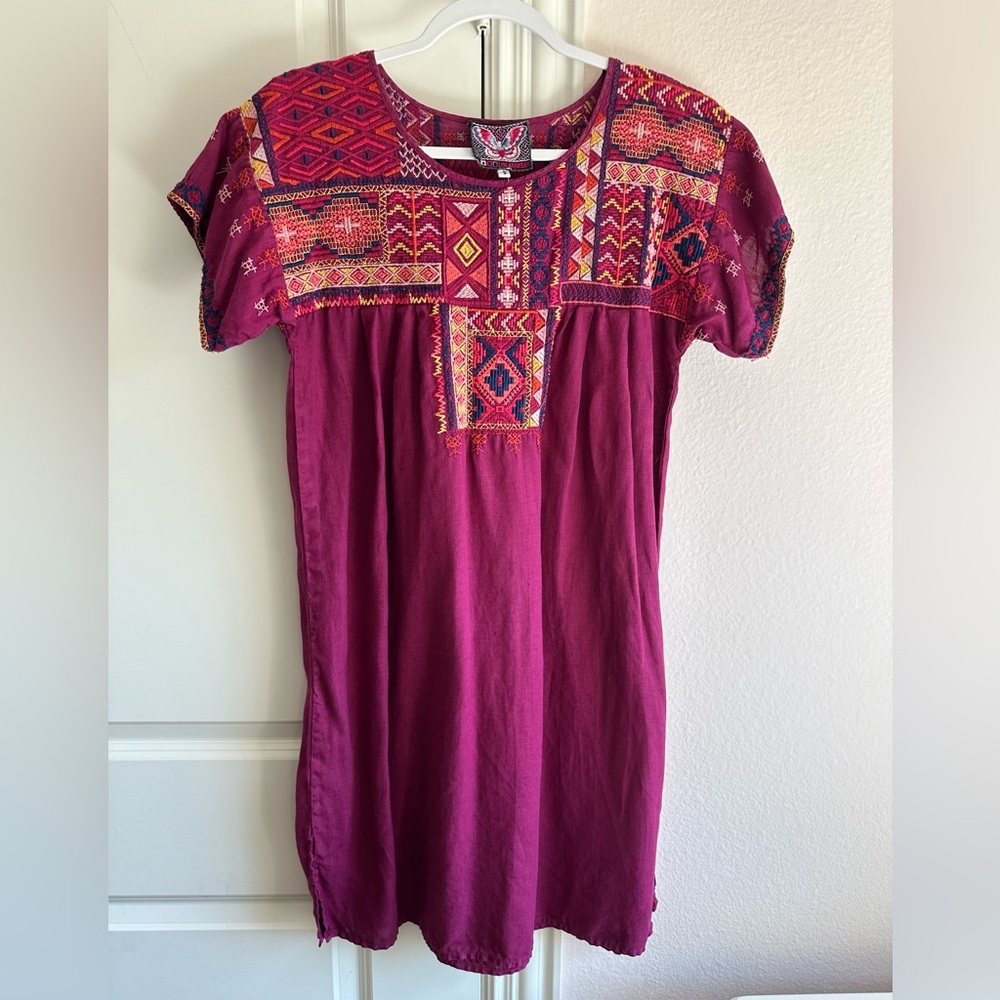 Johnny Was Embroidered Dress